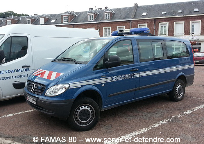 Mercedes Vito 111 CDI 4x4, 2071-1943, Gendarmerie ; 2013