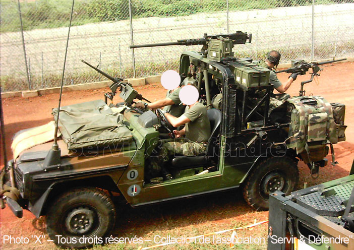 Peugeeot P4 "PATSAS", 1er Régiment Parachutiste d'Infanterie de Marine, Abidjan ; 2004