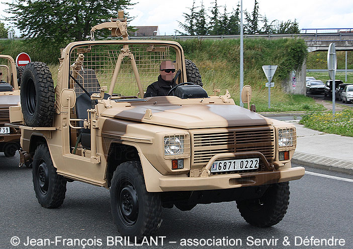 Peugeot P4 Trans RAPAS, 6871-0222, Compagnie de Commandement et de Transmissions "Forces Spéciales" ; 2012