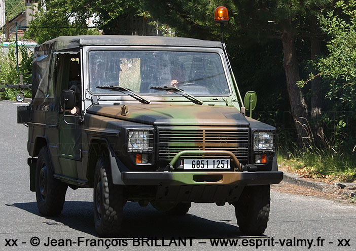 6851-1251 : Peugeot P4, 13e Bataillon de Chasseurs Alpins ; 2010