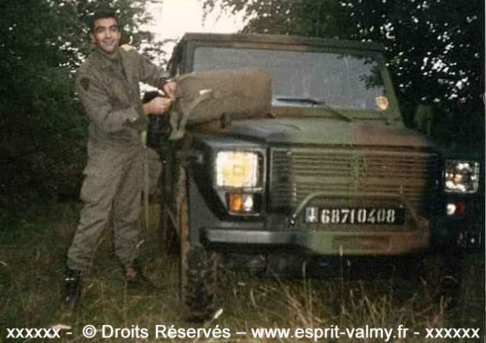 Peugeot, P4, 6871-0408, 74e Régiment d'Artillerie ; 1991 (photo Copains d'Avant)