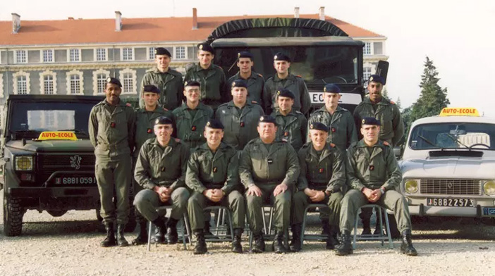 6881-0591 : Peugeot P4, 1er Régiment d'Infanterie de Marine ; 1990
