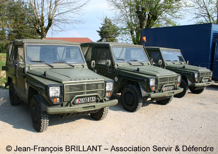 Peugeot P4, 2921-0132, 2921-0133 et 2921-0128, Ecole des Officiers de la Gendarmerie Nationale ; 2007