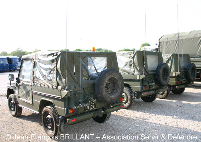 Peugeot P4, 2921-0128, 2921-0133 et 2921-0132, Ecole des Officiers de la Gendarmerie Nationale ; 2007