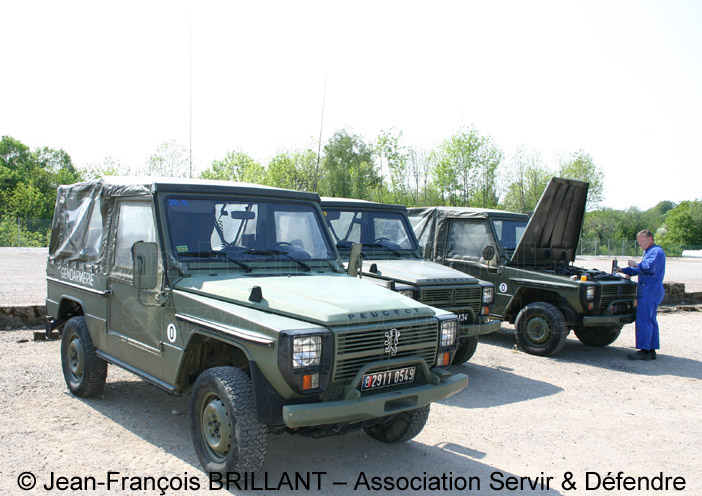 2911-0549 : Peugeot P4, Escadron de Gendarmerie Mobile 26/6 ; 2007