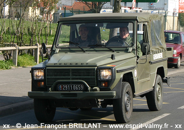 2911-0659 : Peugeot P4, Groupement de Gendarmerie Mobile III/1 ; 2009
