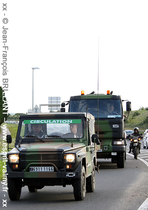 6911-1166 : Peugeot P4, gyrophare, Bataillon de Commandement et de Soutien de la Brigade Franco-Allemande, Groupement de Circulation Routière "14 juillet" ; 2012