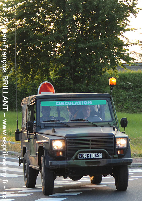 6861-0655 : Peugeot P4, unité inconnue, détachée au Groupement de Circulation Routière "14 juillet" ; 2013