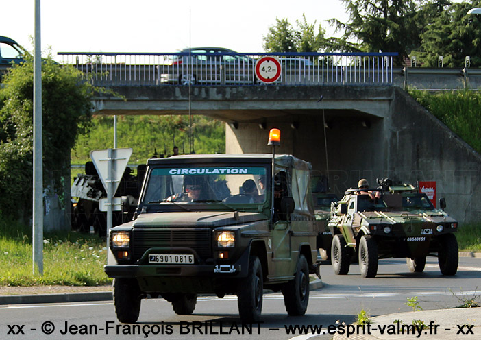 6901-0816 : P4, Bataillon de Commandement et de Soutien de la Brigade Franco-Allemande, détachée au Groupement de Circulation Routière "14 juillet" ; 2013