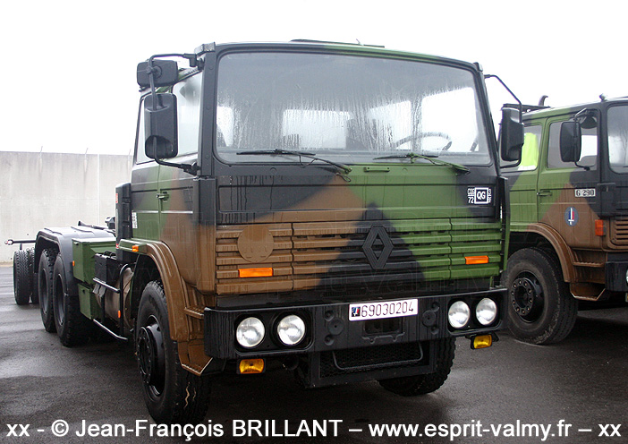 Renault G290 VTL, 6903-0204 ; 72e Bataillon d'Infanterie de Marine ; 2007
