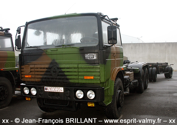 6903-0204 : Renault G290 VTL, 72e Bataillon d'Infanterie de Marine ; 2007