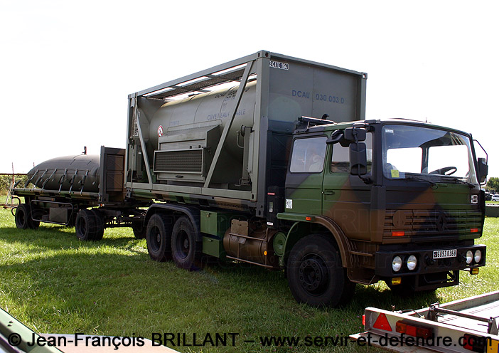 6893-0368 : Renault G290 VTL-R (Véhicule de Transport Logistique avec Remorque), 1er Groupement Logistique du Commissariat de l'Armée de Terre ; 2008