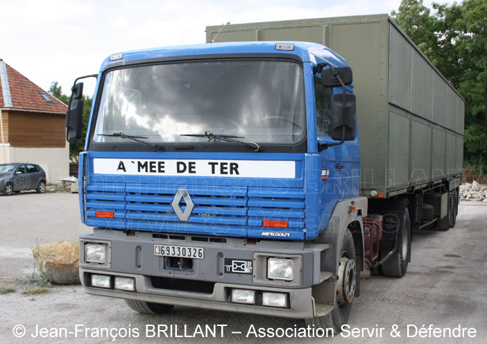 6933-0326 : Renault G300.19, tracteur de semi-remorque, 17e Base de Soutien du Matériel ; 2011