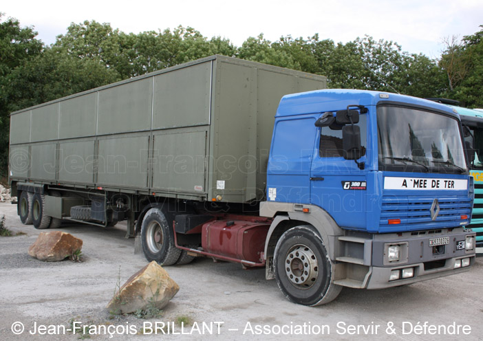 Renault G300.19, tracteur de semi-remorque, 6933-0326, 17e Base de Soutien du Matériel ; 2011