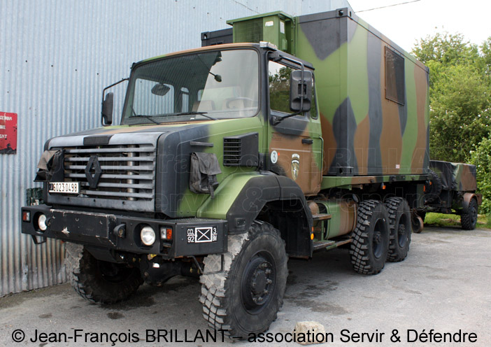 6023-0498 : Renault GBC180, cabine tôlée type 1.2, ATM15, 92e Régiment d'Infanterie ; 2010