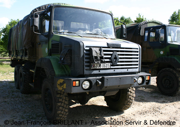 6023-0605 : Renault GBC180, cabine tôlée type 1.2, cargo, 5e Régiment du Génie ; 2009