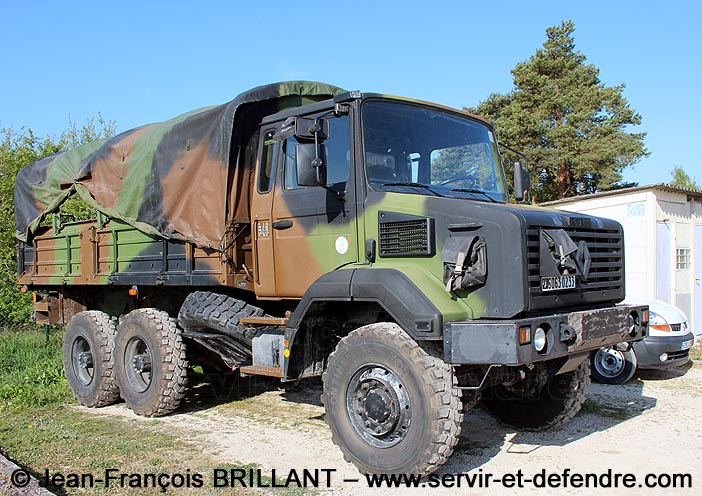 6063-0233 : Renault GBC180, cabine tôlée, type 1.2, cargo, CENTIAL - 51e Régiment d'Infanterie ; 2014