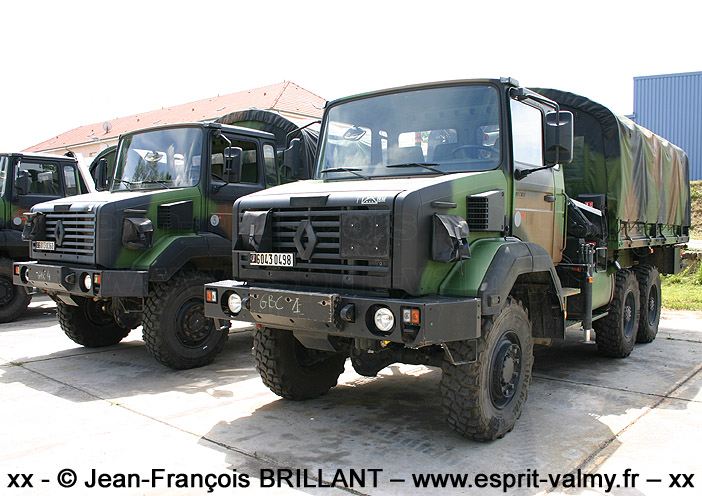 Renault GBC180, cabine tôlée type 1.2, cargo, BMH, 6043-0498, 1er Régiment d'Infanterie ; 2007