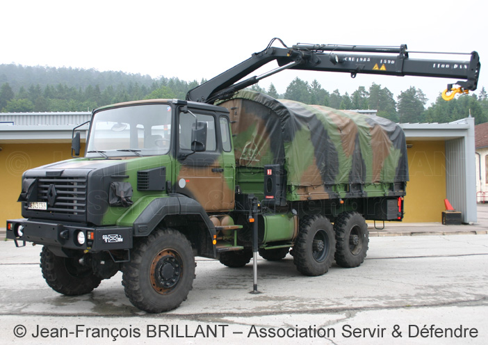 Renault GBC180, cabine tôlée type 1.2, cargo, BMH, 6043-0369, 1er Régiment de Tirailleurs ; 2008