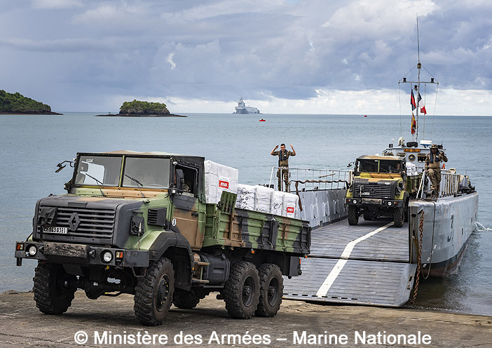 Renault GBC180, cabine torpédo, cargo, 6063-0381, Détachement de Légion Etrangère de Mayotte ; 2019