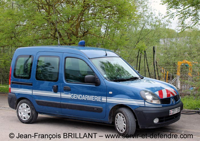 Renault Kangoo 1.5dCi 85, 2071-1378, Gendarmerie, GGD 10 ; 2013