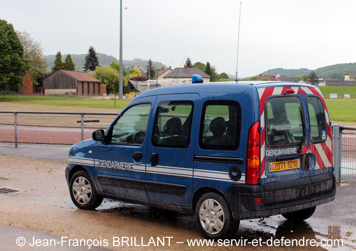 Renault Kangoo 1.5dCi 85, 2071-1218, Gendarmerie, GGD 21 ; 2013