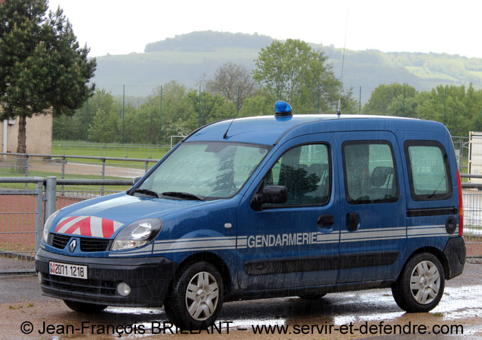 Renault Kangoo 1.5dCi 85, 2071-1218, Gendarmerie, GGD 21 ; 2013
