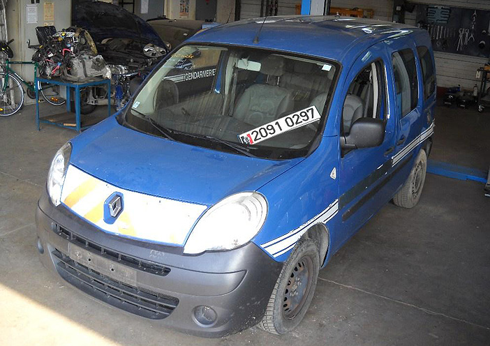 2091-0297 : Renault Kangoo 1.5 dCi 85, Gendarmerie, vente des Domaines ; 2020