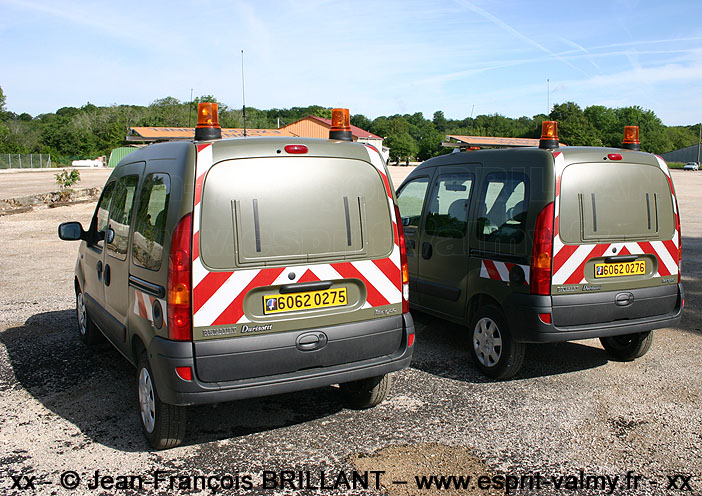 Renault Kangoo 1.5dCi, Convex, 6062-0275 et 6062-0276, 1er Régiment du Génie ; 2007