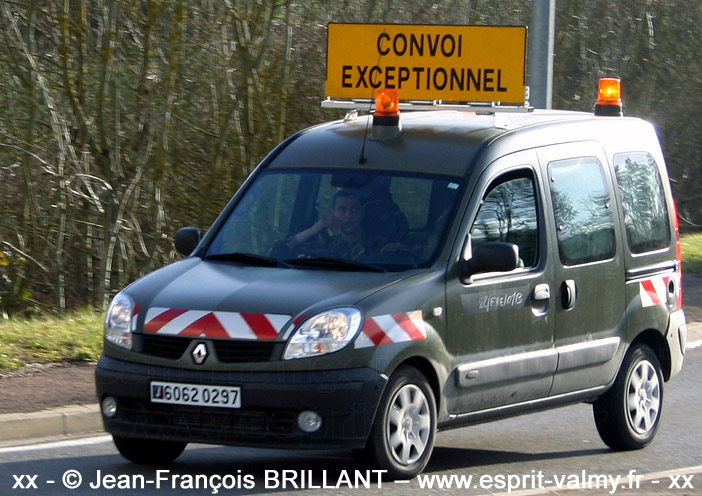 6062-0297 : Renault Kangoo 1.5dCi, "Convex", 516e Régiment du Train ; 2007