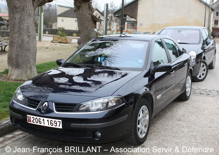 2061-1697 : Renault Laguna 2, Gendarmerie, Groupement de Gendarmerie Départementale de l'Aube ; 2009