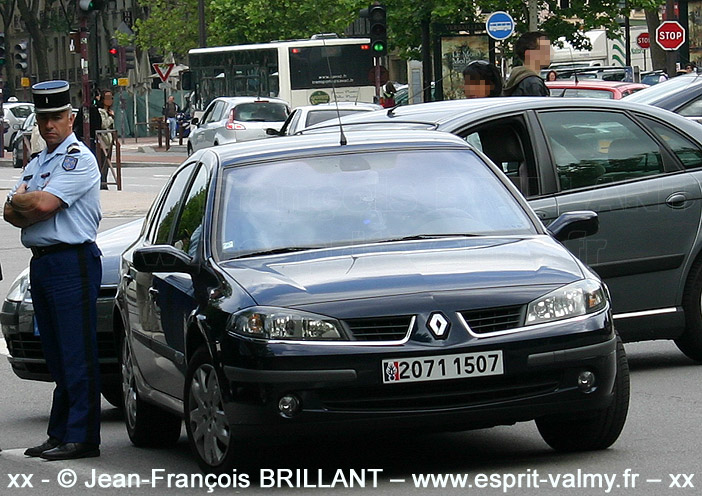 Renault Laguna 2, 2071-1507, Groupement de Gendarmerie Départementale des Yvelines ; 2010
