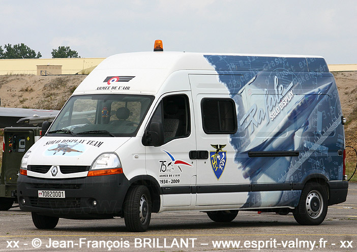 Renault Master 150dCi, 7082-0001, Rafale Solo Display Team ; 2009