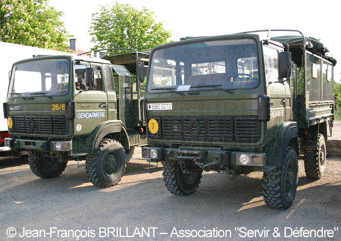 Renault TRM 2.000 "Maintien de l'Ordre", 6882-0273, Escadron de Gendarmerie Mobile 26/6 ; 2007