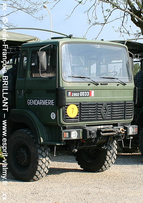 2902-0033 : Renault TRM 2.000 "Maintien de l'Ordre", Groupement Blindé de la Gendarmerie Mobile ; 2007