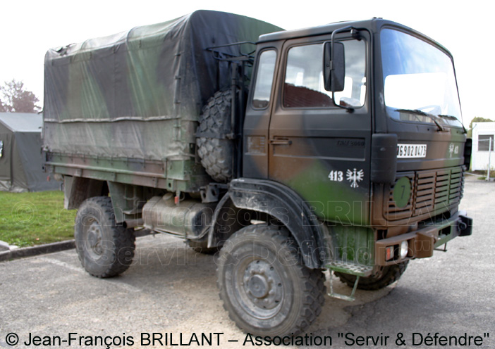 Renault TRM 2.000 PRB (Plateau, Ridelles, Bâché), 6902-0473, 1ère Compagnie FORAD ; 2007