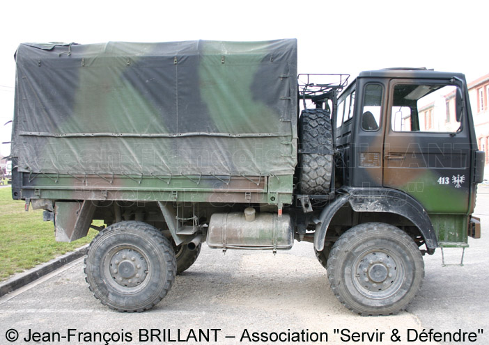 Renault TRM 2.000 PRB (Plateau, Ridelles, Bâché), 6902-0473, 1ère Compagnie FORAD ; 2007