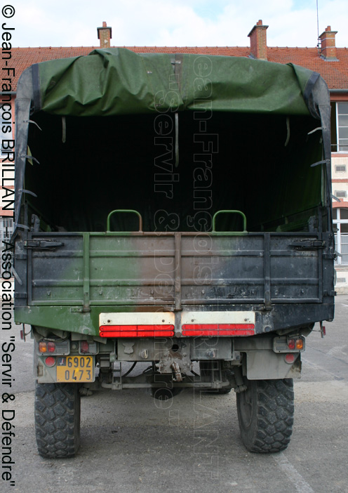 Renault TRM 2.000 PRB (Plateau, Ridelles, Bâché), 6902-0473, 1ère Compagnie FORAD ; 2007