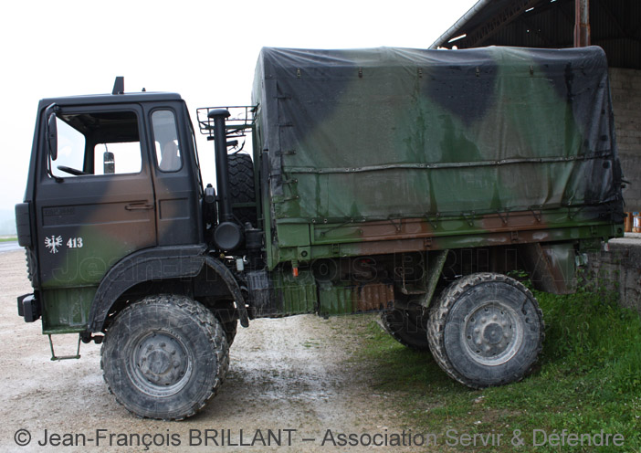 Renault TRM 2.000 PRB (Plateau, Ridelles, Bâché), 6902-0473, 1ère Compagnie FORAD ; 2009