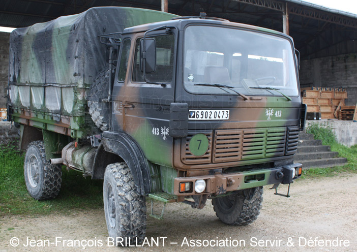 Renault TRM 2.000 PRB (Plateau, Ridelles, Bâché), 6902-0473, 1ère Compagnie FORAD ; 2009