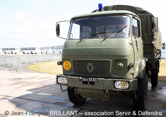 7873-0136 : Renault TRM 4.000 cargo, DA (Dévidoir Automobile), Escadron de Sécurité Incendie et de Sauvetage 1H.113 ; 2006