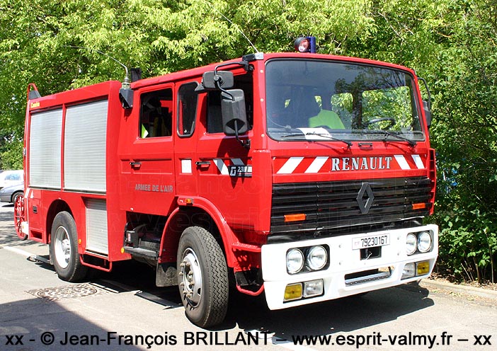 Renault G230, Fourgon Pompe - Tonne, 7923-0167, Escadron de Sécurité Incendie et de Sauvetage 1H.705 ; 2005