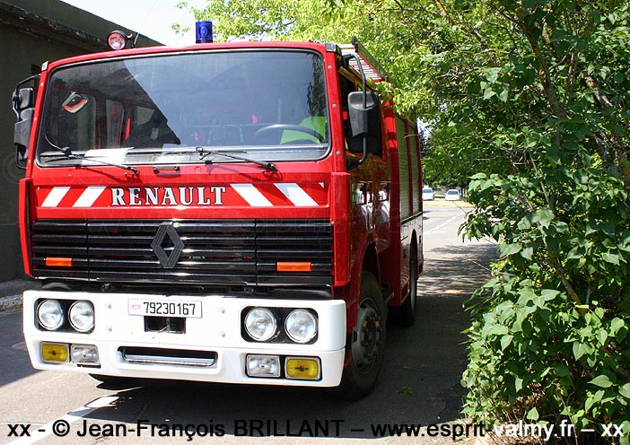 Renault G230, Fourgon Pompe - Tonne, 7923-0167, Escadron de Sécurité Incendie et de Sauvetage 1H.705 ; 2005