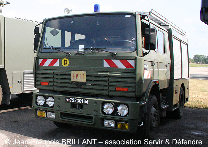 7923-0164 : Renault G230, Fourgon Pompe - Tonne, Escadron de Sécurité Incendie et de Sauvetage 1H.113 ; 2006
