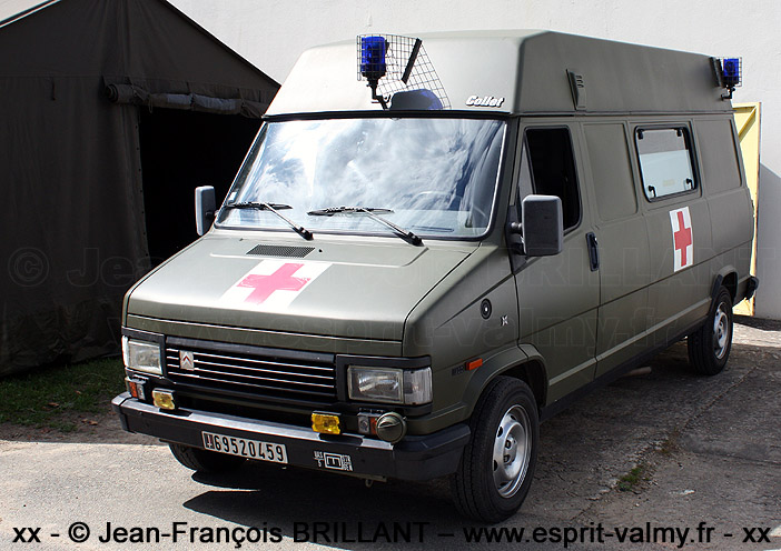Citroën C25 1.800D, 4x4, ambulance médicalisée, 6952-0459 ; 5e Régiment du Génie
