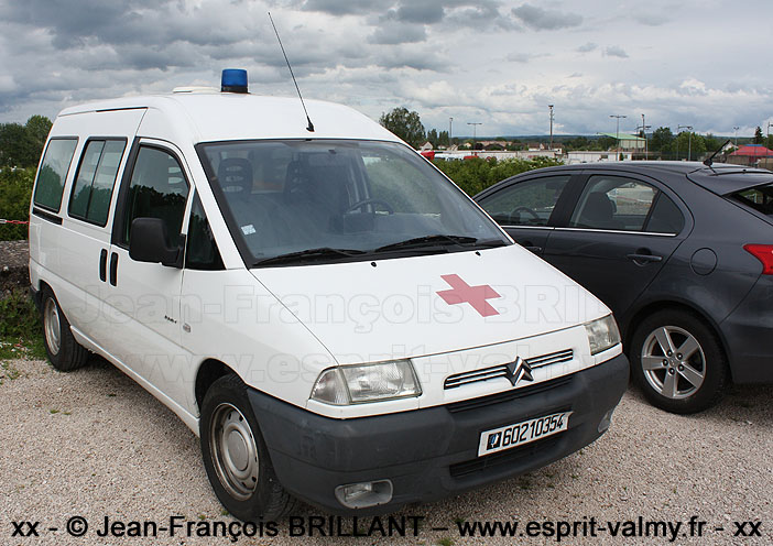 Citroën Jumpy 2.0 HDi ambulance, 6021-0354 ; 511e Régiment du Train
