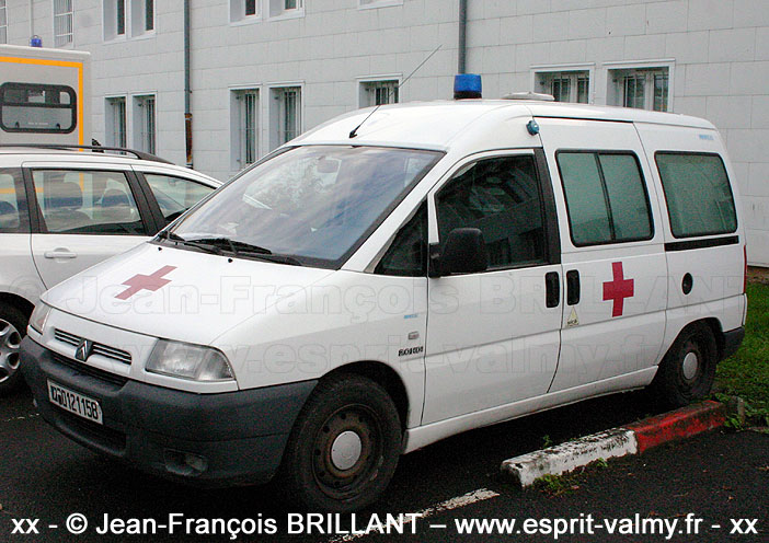 Citroën Jumpy 2.0 HDi ambulance, 6012-1158 ; Centre Médical des Armées de Phalsbourg