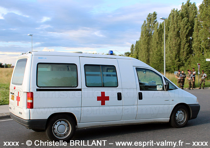 Citroën Jumpy 2.0 HDi ambulance, 7021-0072 ; Centre Médical des Armées de Montlhéry, antenne de Brétigny