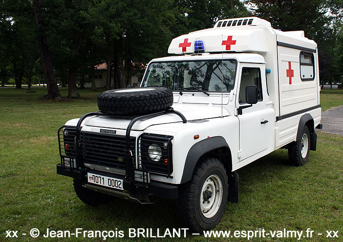 Defender 130 Td5, Ambulance de Réanimation "Air", 7071-0002 ; Service Médical 50.120