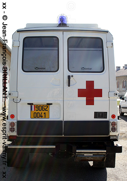 Defender 130 Td5, Ambulance de Réanimation, 9062-0041 ; Base Pétrolière Inter-Armées